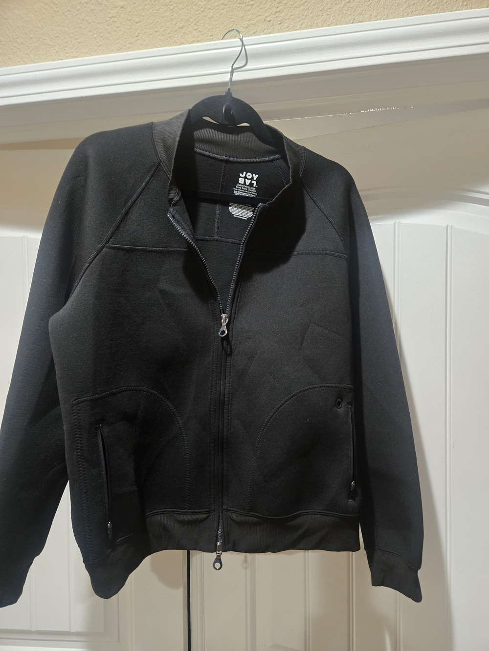 JoyLab Women's Black Lightweight Zip-Front Jacket Size XXL EUC